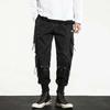 Trendy Streetwear Quick Dry Ice Silk Pants Men Classic Cargo Pants Man Summer Thin Straight Leg Versatile Casual Pants