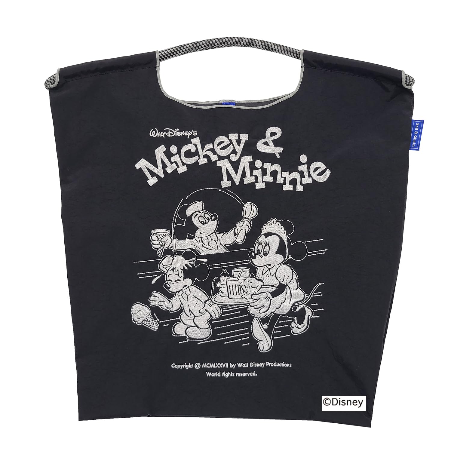 

Шариковая цепочка Аутентичный Микки Минни Средняя Эко-сумка 324004 [Ball & Chain] & & (ЧЕРНЫЙ, М) чёрный