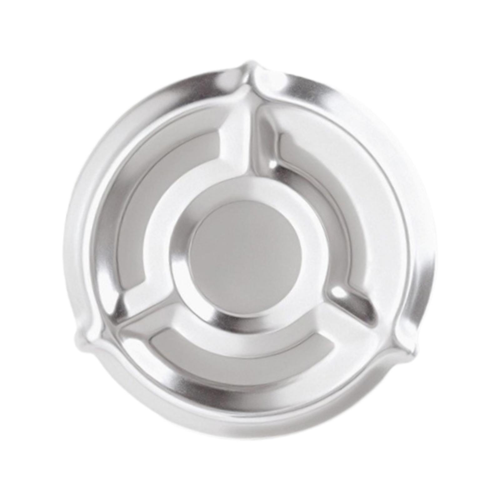 

Stainless Steel Pot Watcher Disc Spill Stopper Boil Control Tool for Kitchen Soup Milk Protection срібний