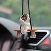 Cute Decoration Pendant Cartoon Astronaut Car Rearview Mirrors Hanging Pendant