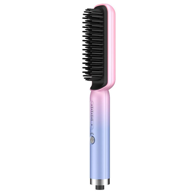 Straightening & Curling Comb: 2-in-1 Multifunctional Wonder