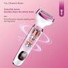 Multifunctional women's electric shaver,5Combination1Electric shaver Suitable for private areas, eyebrows, nose, face, legs, and underarms Portable
