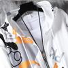 Jacket Men's Spring and Autumn Trend Zipper Hooded Sweater Men's Youth Sportswear Large Size Loose Top