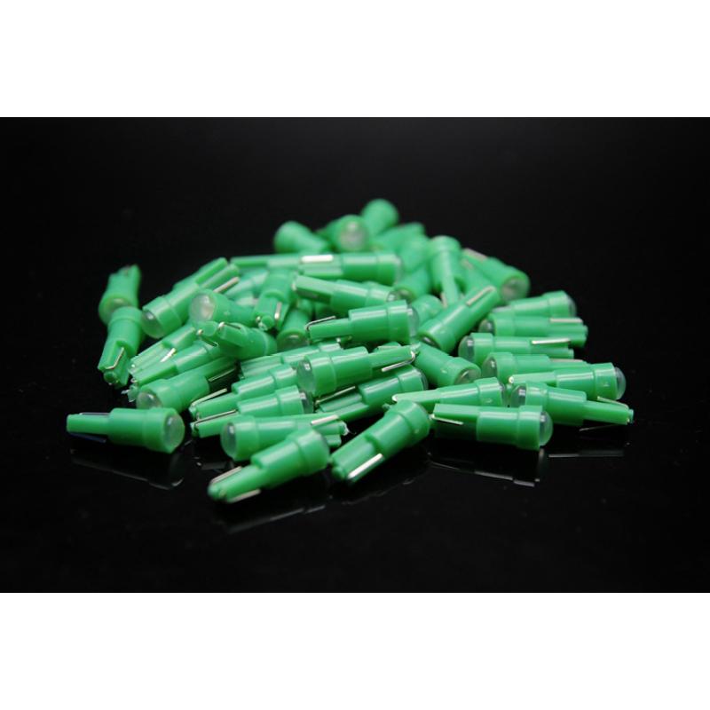 T5 Car Bulb Ceramic T5 Car Led Dashboard Light Makeup Light 1SMD 3D Astigmatism COB Indicator