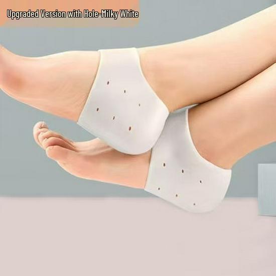 

Silicone Moisturizing Foot Mask: Anti-Cracking, Softening Calluses & Cuticles, Beach Socks. One Size
