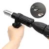 1Set Riveter Insert Riveting Drill Joint Adapter Cordless with Nuts Electric Rivet Torch Nut Torch Machine Accessory