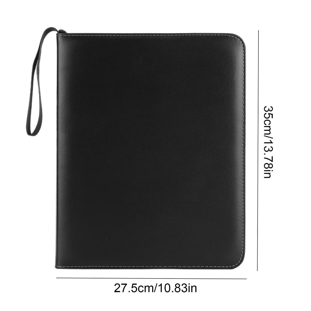 Cards Colletction Album PU Collection Binder Folder Side-Loading Page Card Album for Pokemon MTG TCG Sports Cards Football Cards