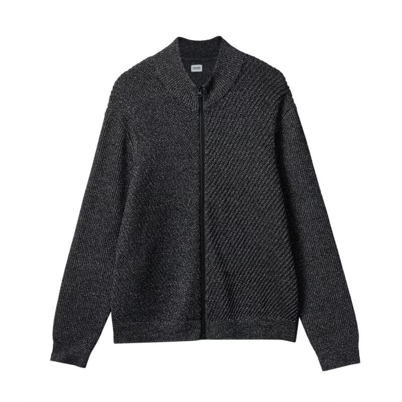 Jack & Jones Men's AT Series Stand Collar Knit Cardigan