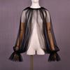 Lightweight False Collar Ruffled Design Detachable Collar New Half Top Blouse  Wedding