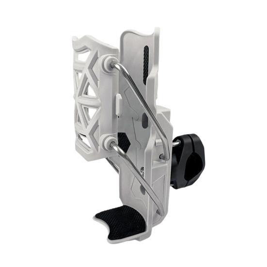 Adaptive Cycling Water Bottle Holder Automatic Clamping 360 Degree Rotatable Bottle Cage for 2''-3''