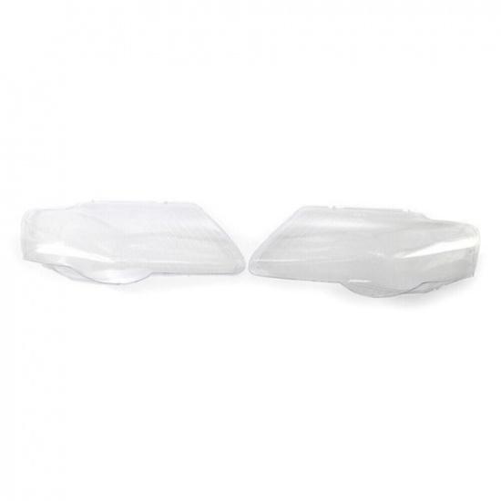 Headlight Headlamp Lens Cover Left & Right Set for VW Passat B6 2006-2011 Clear