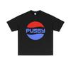 2025 Summer Funny Pussy Meme Graphic Unisex Women Casual Loose Tshirt Unisex High Quality Soft 100 Pure Cotton Printed Tshirt