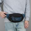 Men's Anti-Theft Waist Bag – Large Capacity Nylon Chest Pack with Multi-Layer Pockets for Travel & Sports