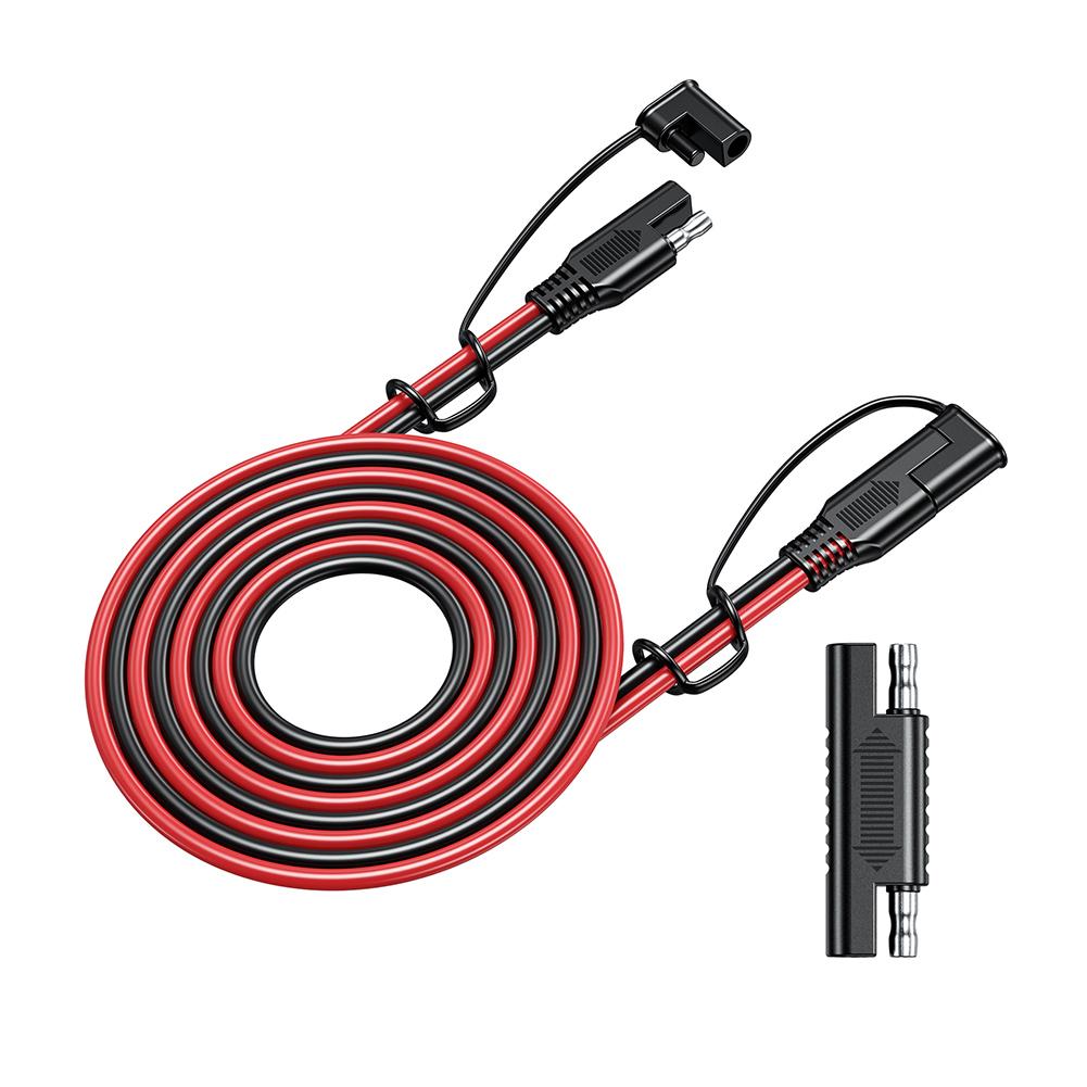 Battery Charging Cable SA E To SAE 12V-36V 18AWG Quick Disconnect Extension Cable Solar Plug Cord Waterproof Dustproof for Car