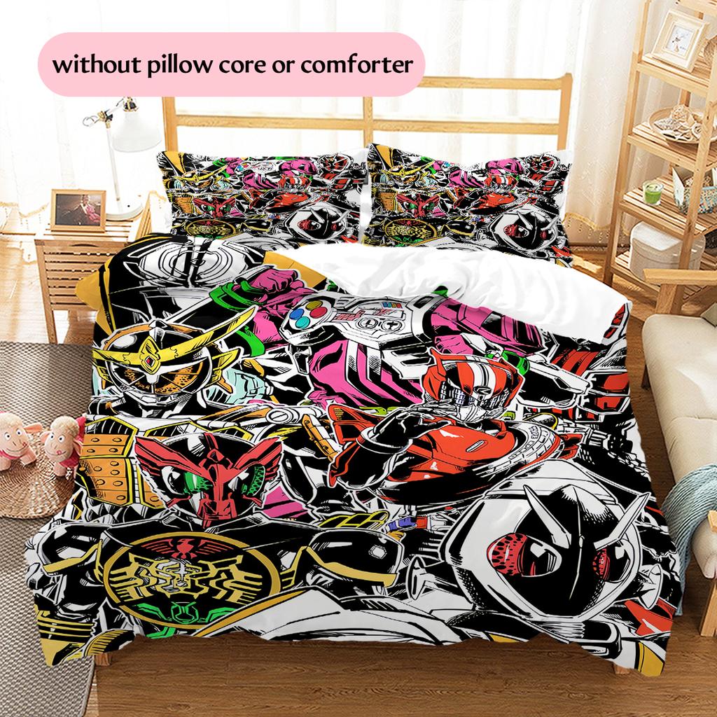 Street Trend Pattern Bedding Set, Urban Fashion Hero Bedroom Decor, Modern Lifestyle Home Gift.chl