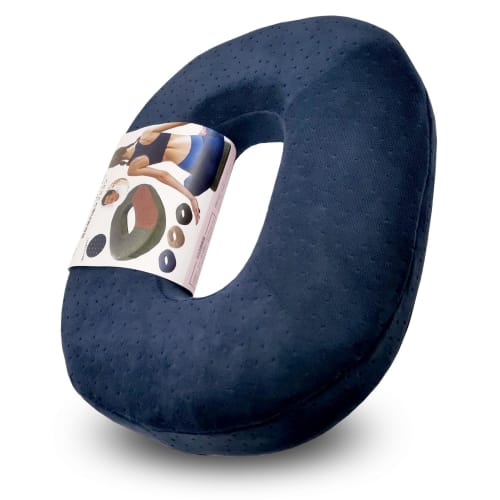 Recommended by an Osteopathic Clinic Director: Premium Memory Foam Donut Cushion, Ideal for Hemorrhoids, Back Pain, Postpartum Support, Posture Suppor