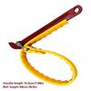 Plastic Oil Filter Wrenches Adjustable Straps Opener for Regular Filter Maintenance in Kitchens and Bathrooms