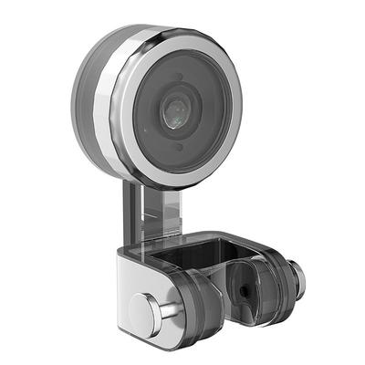 Supporto per soffione doccia a ventosa senza foratura, montaggio a parete per bagno, altezza regolabile, angolo, supporto per doccia portatile rimovibile