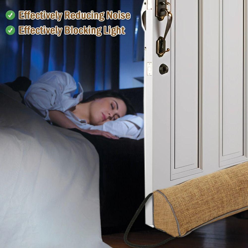 Insect-Proof Under Door Draft Stopper Noise Blocker Door Stopper Guard Holder  Home