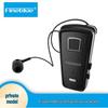 Jia Lan F980 Retractable Bluetooth Wireless Single-Ear Headset with Clip-on Mic