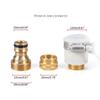 3in1 Faucet Connector Mixer Hose Adapter Tube Joint Fitting Garden Watering Tool
