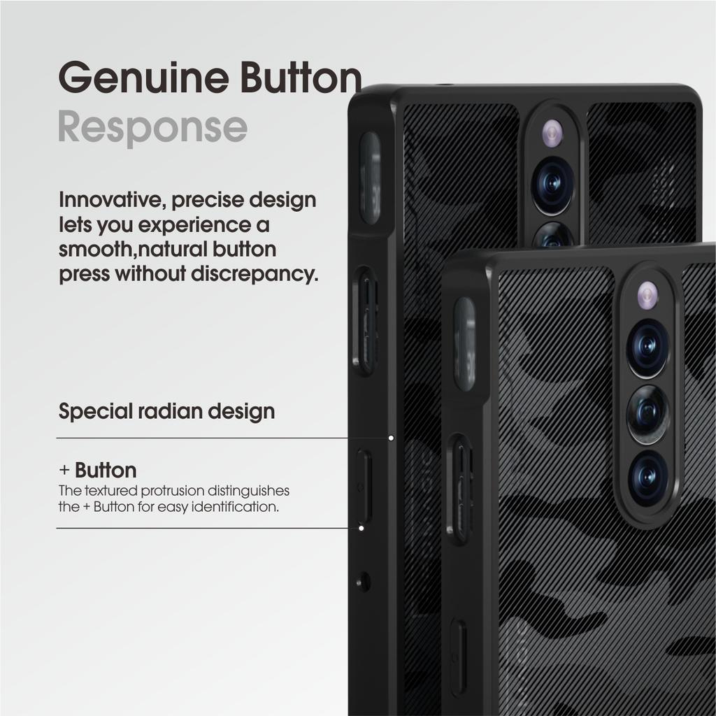 IBMRS For ZTE nubia Red Magic 8S Pro/8 Pro+ 5G/8 Pro 5G Cases Slim-Fit TPU+PC Phone Cover