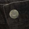 Lee 80s Vintage 42 Talon Made In USA Velor Pants W29 Dark Brown Men's Used