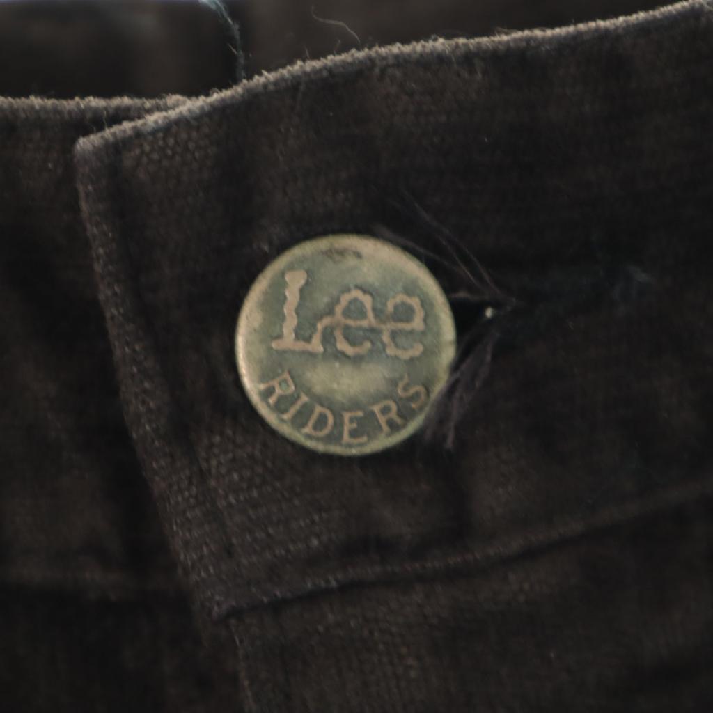 Lee 80s Vintage 42 Talon Made In USA Velor Pants W29 Dark Brown Men's Used