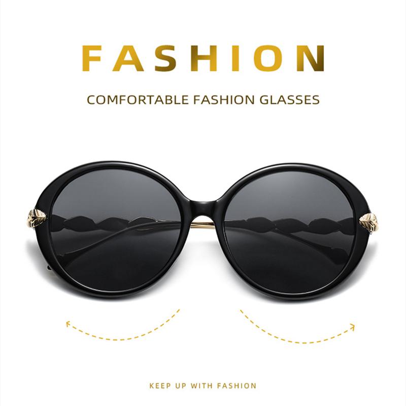 trendy round sunglasses