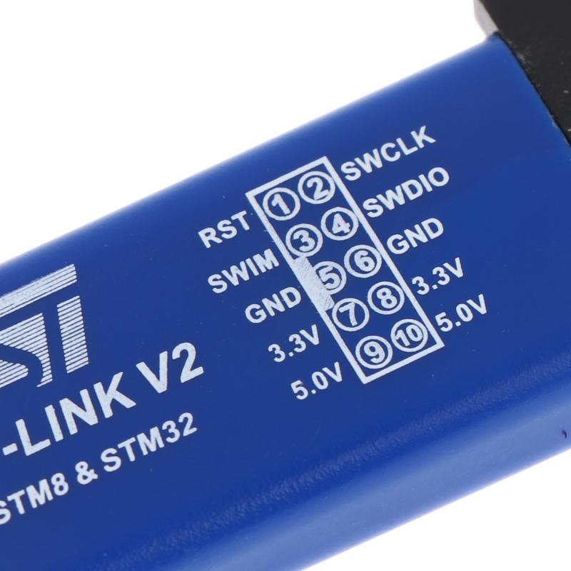 1/2/3 Stück St Link V2 Link Stlink Stm8 Stm32 Simulator Download Programmierer Mit Abdeckung Kabel Emulator Download Dupont Kabel