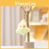 Banana Bubble Spit Keychain Cute Cartoon Girl Backpack Hanging Plush Doll Gift