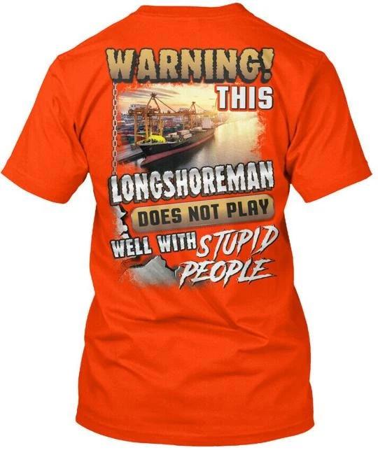 

Longshoreman Tee T shirt Made in the USA Size S to 5XL XL
