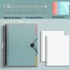 Comfort Grip Thick Ring Binder Notebook, B5/A4 Loose-Leaf Refill, Ideal for Junior High Students