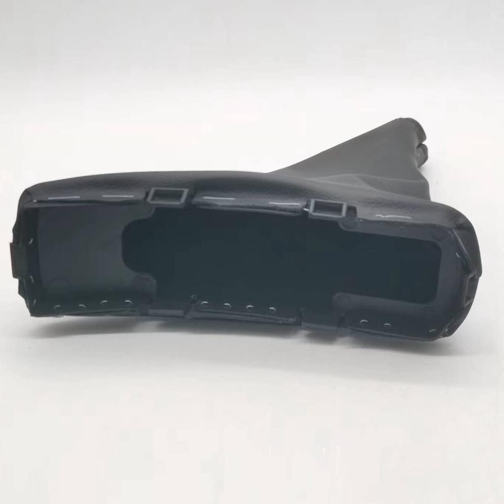 Plouluyt Black PU Leather Handbrake Gaiter Cover for Chrolet 2011-2016