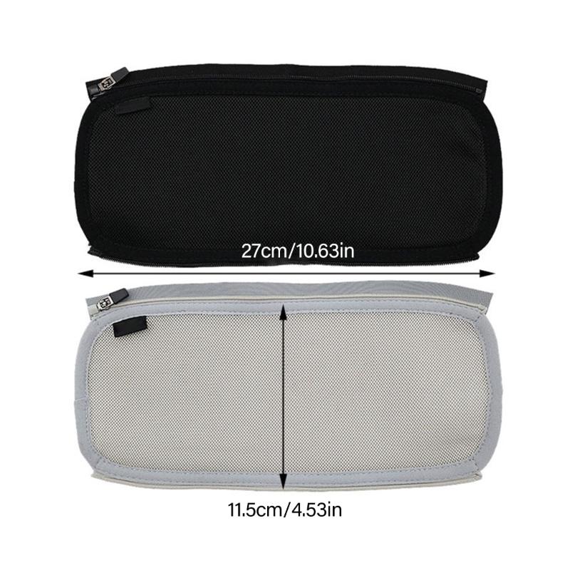 Headband Cover for Edition XS Headphone Headband Breathable Mesh Cloth Zippers Head Beam Cover Replacement Part