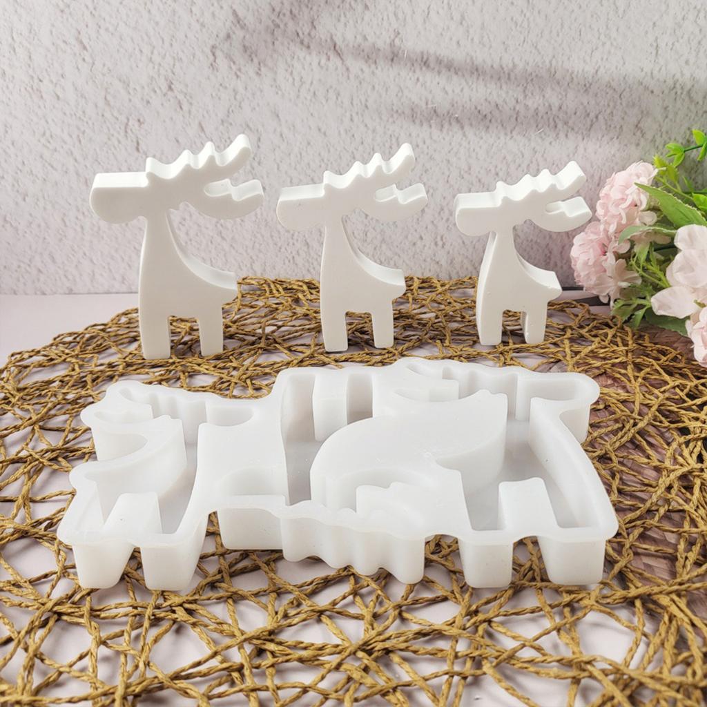 Fashionable Sturdy Silicone Candle Mould Stylish Resin Castes Mould for Craft Supplies Soap Making and Home Decoration