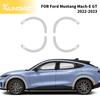 For Ford Mustang Mach-E GT   Car Door Stickers Side Skirt Styling TPU Protection Film Wheel Eyebrow Film Headlight