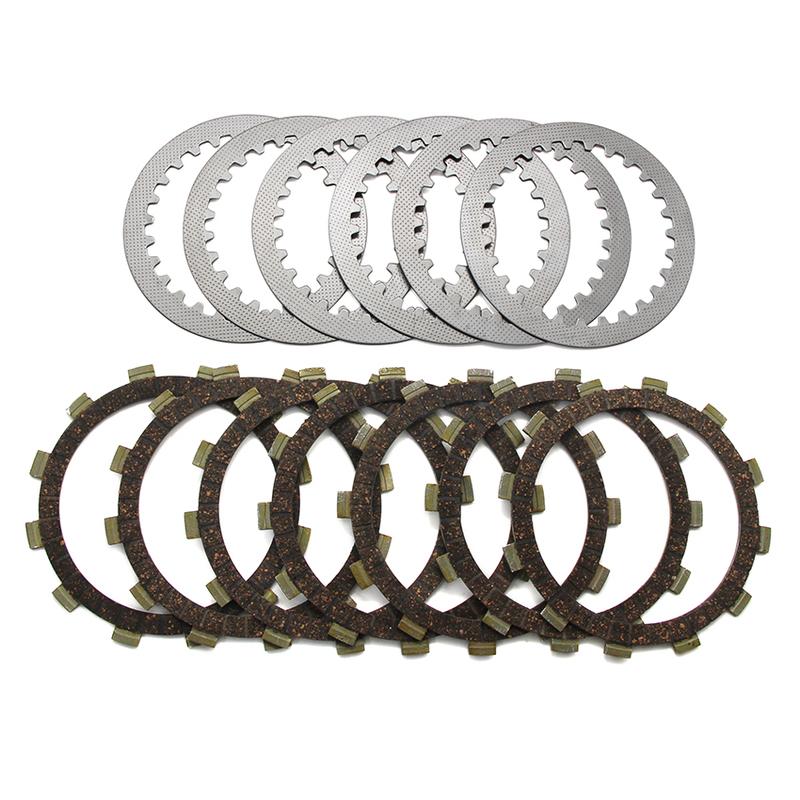 Motorcycle Clutch Friction Disc Plate Kit For Yamaha motor XS750 1977-1979 SE 1979-1980 OEM:4H7-16321-02 7 371-16325-00 6 1.2