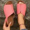 New Sandals Women's Shoes Comfortable Wedge Heel Thick Sole Simple Casual Outer Slippers