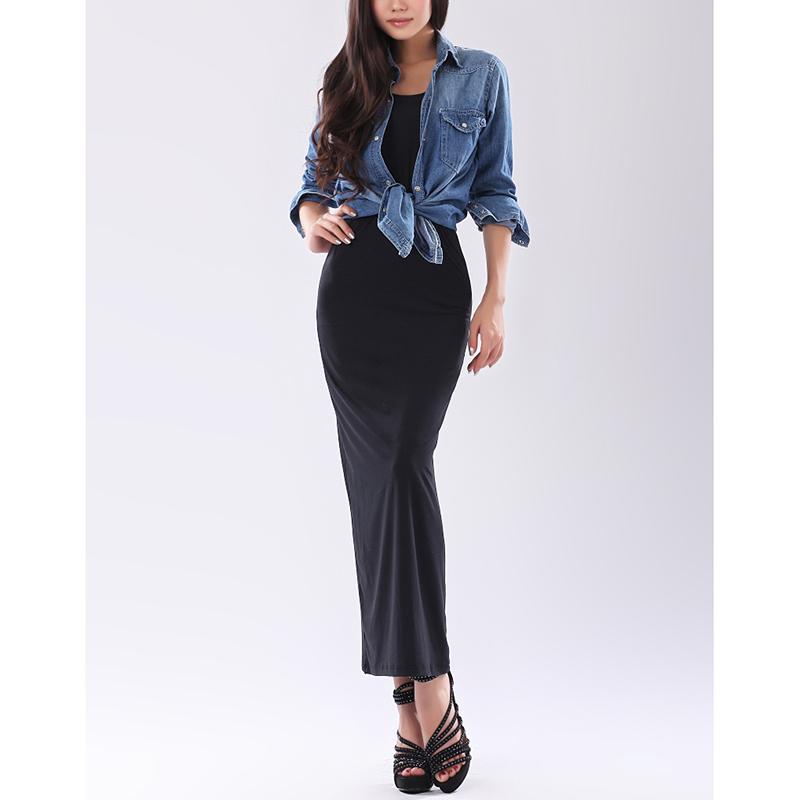 Women Spring Summer Long Maxi Dress Lady Sleeveless Dresses KTB