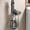 1PCS Hand-Held Household Toilet Spray-Gun High Pressure Wash Dual Outlet Angle Valve For Bathroom Toilet Bidet Shower Head