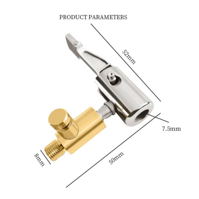 Stal Nierdzewna Uchwyty do Opon Kompresor Powietrza Uchwyty Powietrzne Dysza do Pompowania Opon