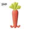 BPA Free Teething Toy Baby Silicone Carrot Teether, Food-Grade BPA-Free Chew for 3-6 High Temperature Sterilizable Teether Months, Soothing