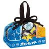Skater Lunch Box Drawstring Made In Children's Bag, Pokémon 24, Japan, KB7-A