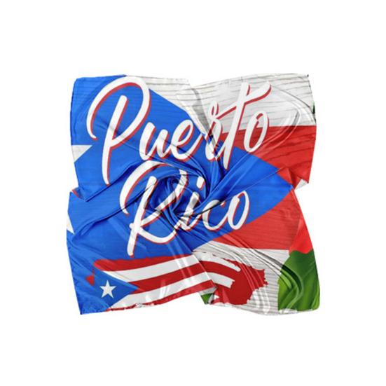 Turban Hat 35x35" Italian Flag Design Scarf Soft Flowing Headscarf Bandanas Fashion Accessory for Headwear Neck Bag Hair