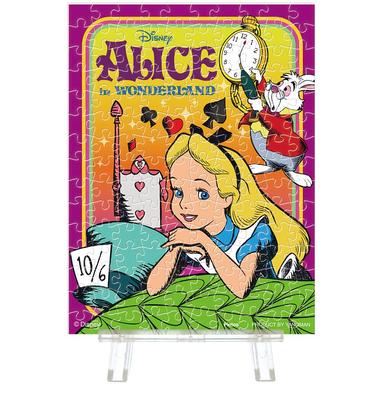 Yanoman 150-teiliges Puzzle, Petit Paris Clear Series, Disney-Klassiker: Alice im Wunderland (7,6 x 10,2 cm), 2308-19, mit Stückanfrage-Postkarte