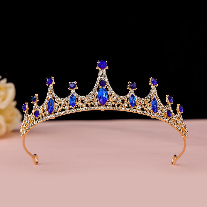 Bridal & Princess Headpiece Crown for Weddings & Birthdays, Suitable for Women and Children
