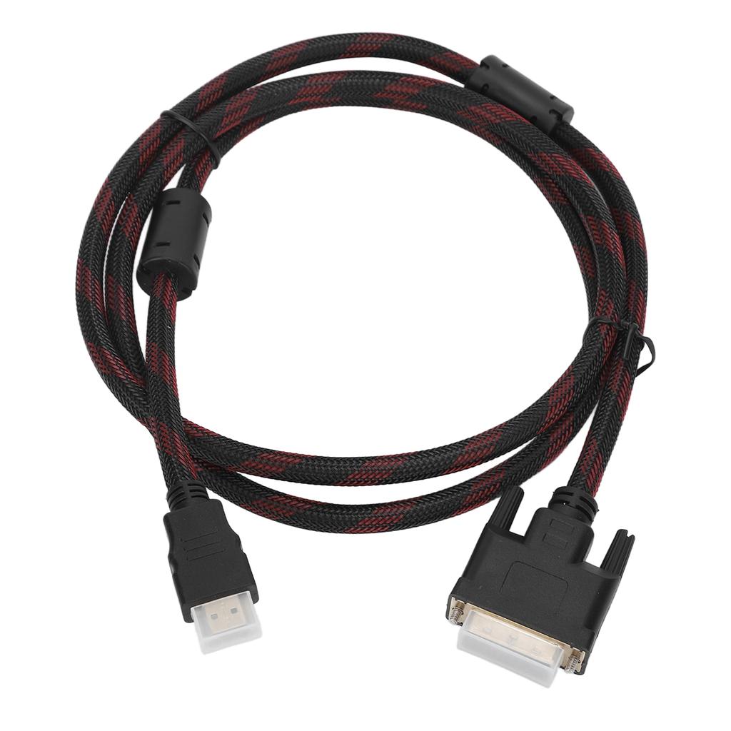 HD Multimedia Interface To DVI Cable DVI 24+1 To HD Multimedia Interface Cable for Raspberry Pi 1.4m 4.6ft