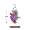 Tom & Jerry Plush Toys: Cat Pendant & Mouse Keychain Charms for Kids