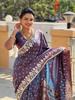 Banarasi Silk Saree for Women | Rich Zari Woven Traditional Designer Saree | Wedding, Party & Festive Wear | Unstitched Blouse